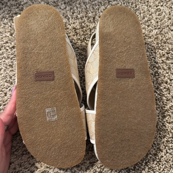 Coach Adora Sandals in Signature Jacquard (8)